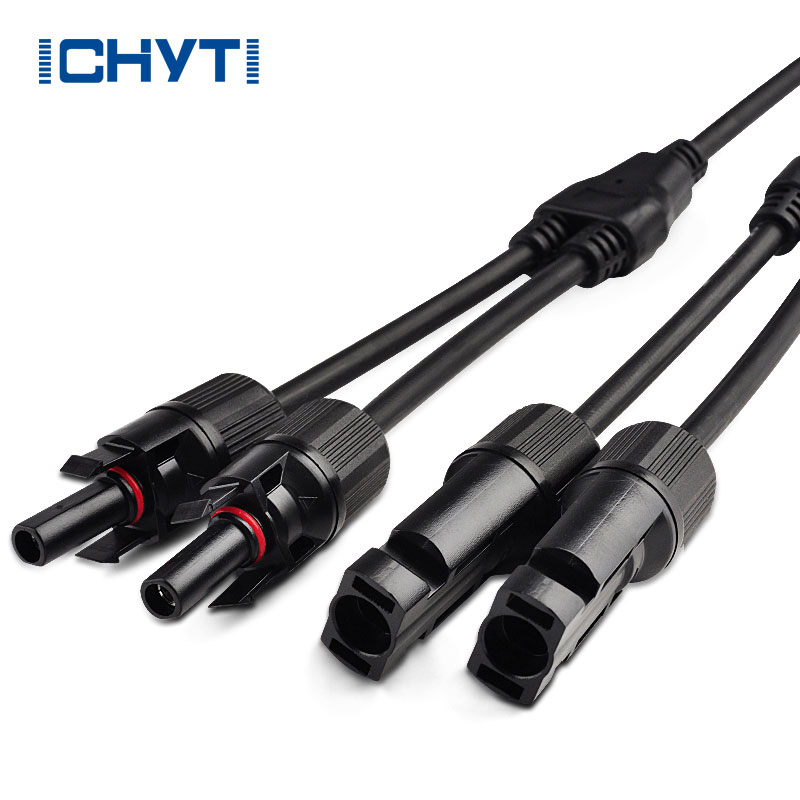 Solar Panel Y 2 In 1 Connector